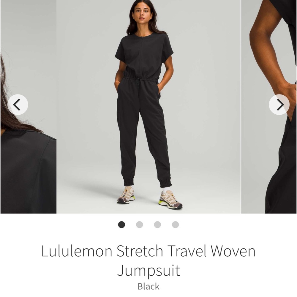 Lululemon Stretch Travel Woven Jumpsuit 10